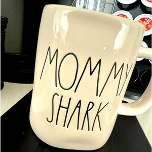Mommy Shark Rae Dunn coffee mug